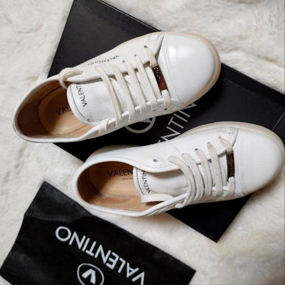Valentino leather sneakers